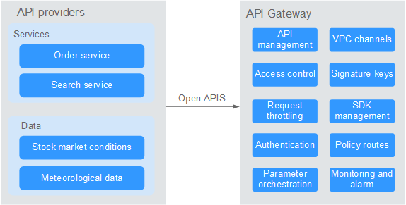 **Figure 1** API opening