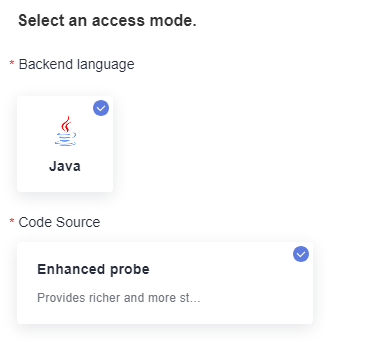 **Figure 3** Access mode