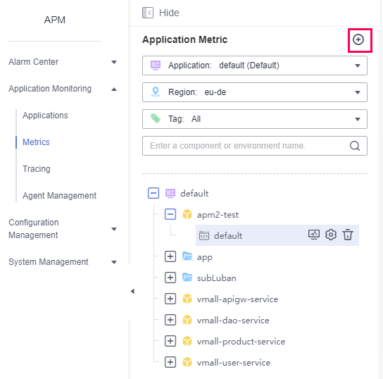 **Figure 1** Creating an application