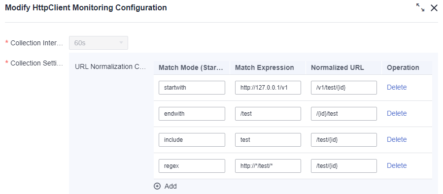 **Figure 1** Configuring the HttpClient monitoring item