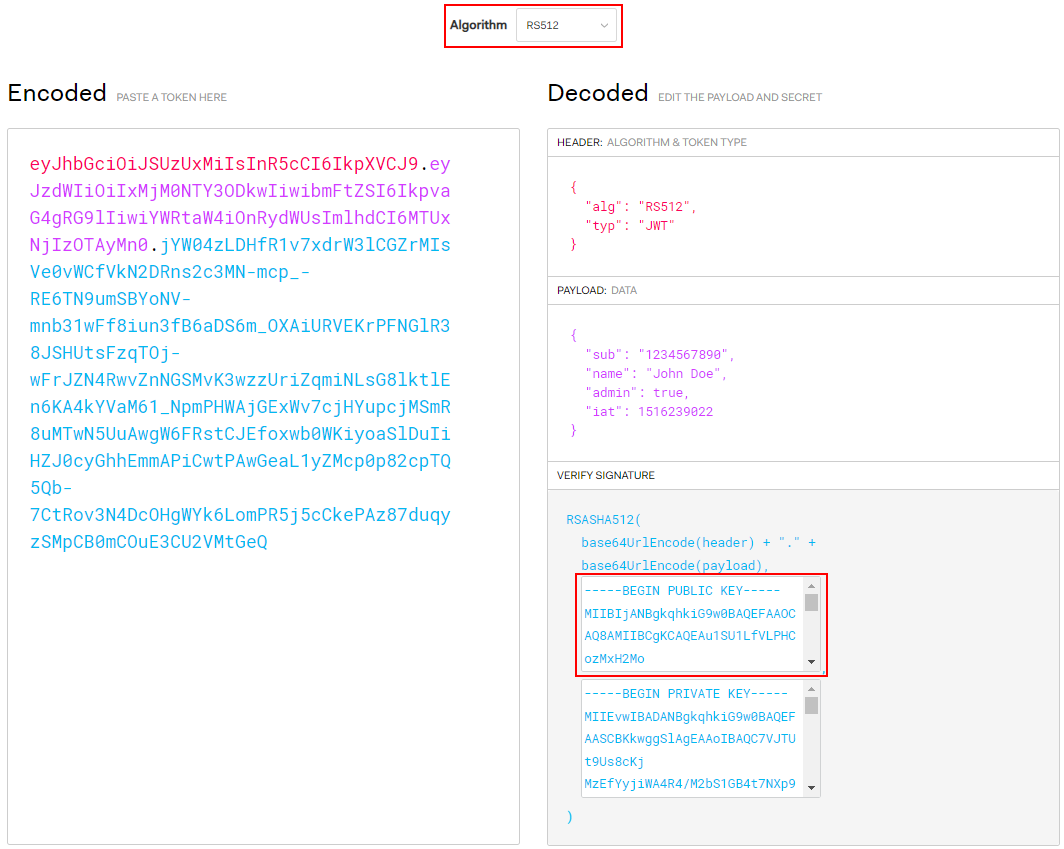 **Figure 1** Generating a public key