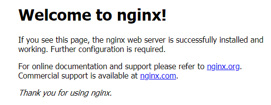 **Figure 4** Accessing Nginx through the LoadBalancer Service