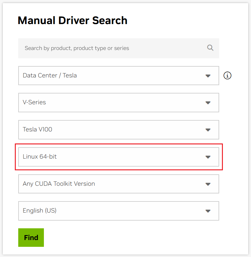 **Figure 1** Selecting parameters