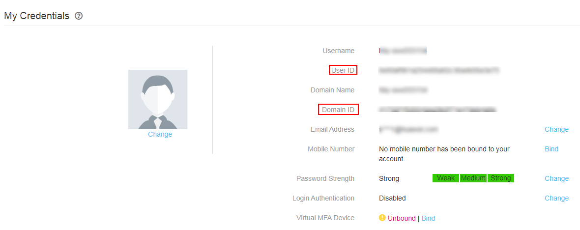 **Figure 1** Obtaining your account ID