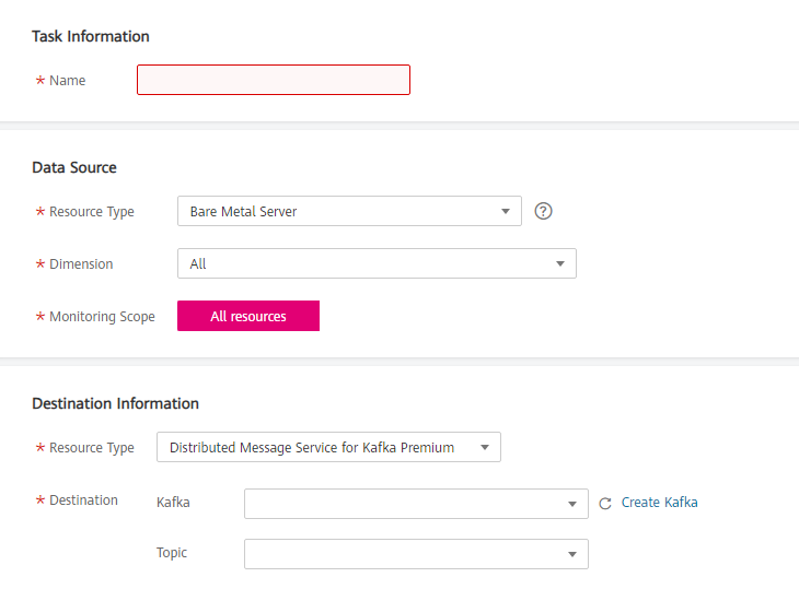 **Figure 1** Adding a dump task