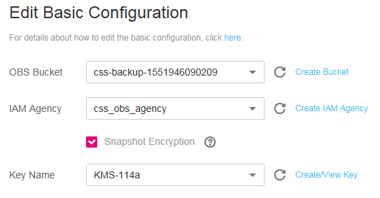 **Figure 1** Edit Basic configuration