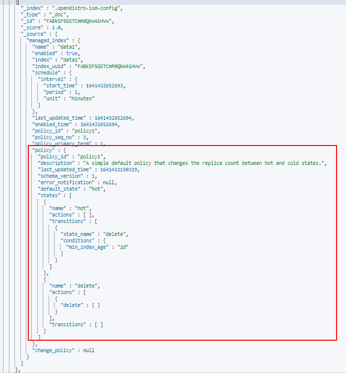 **Figure 3** Initialized data