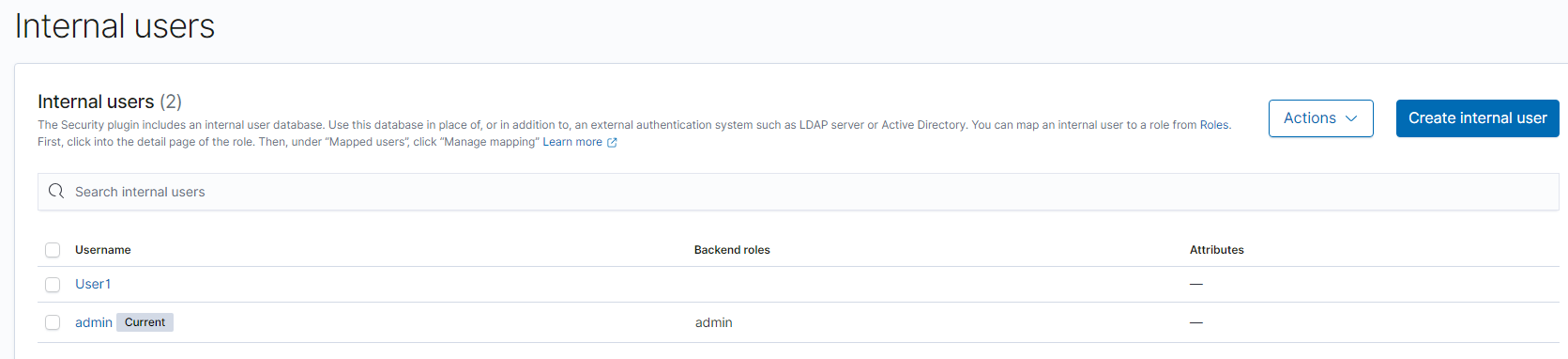 **Figure 5** User information