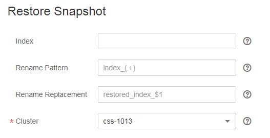 **Figure 1** Restoring a snapshot