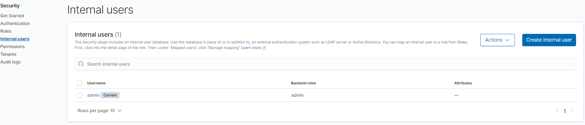 **Figure 3** Creating a user