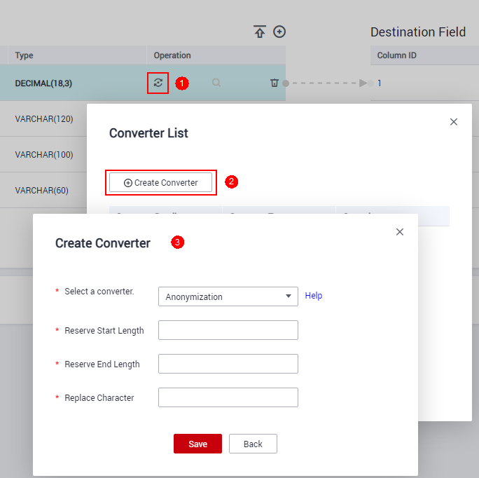 **Figure 1** Creating a field converter