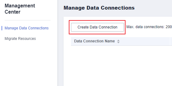 **Figure 1** Creating a data connection