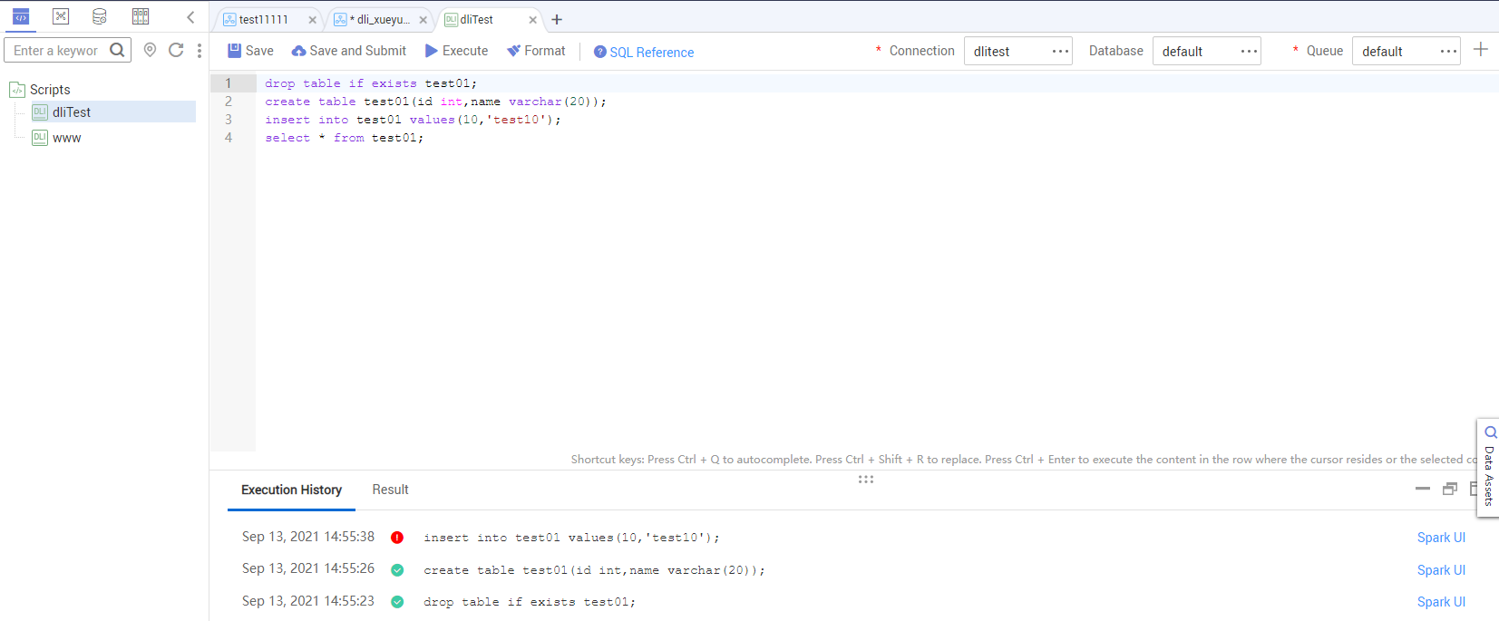 **Figure 1** Developing a script