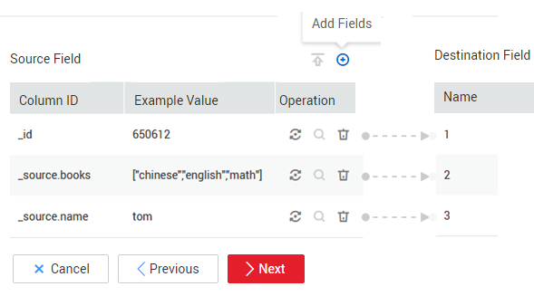 **Figure 2** Adding a field