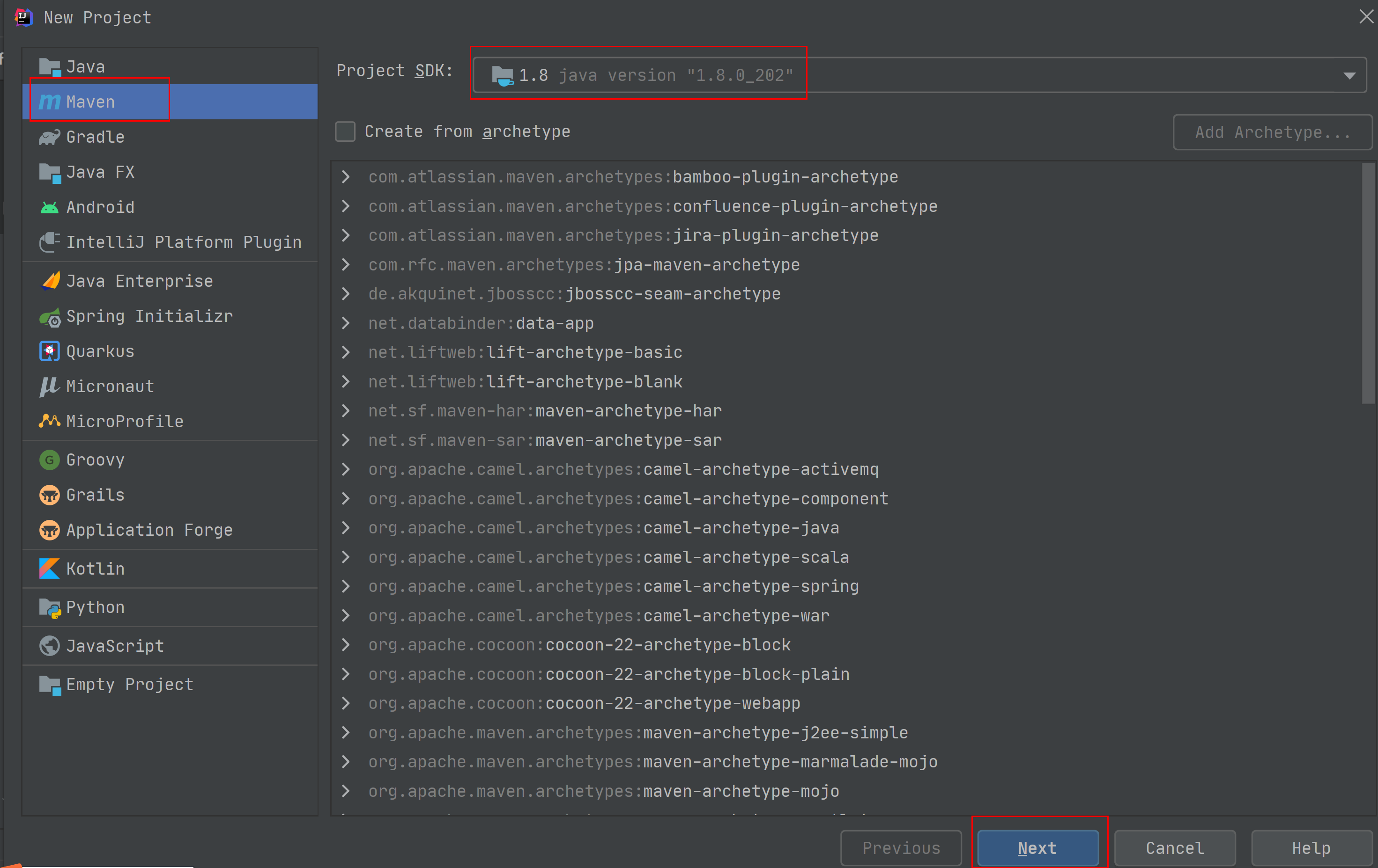 **Figure 3** Configuring the project SDK