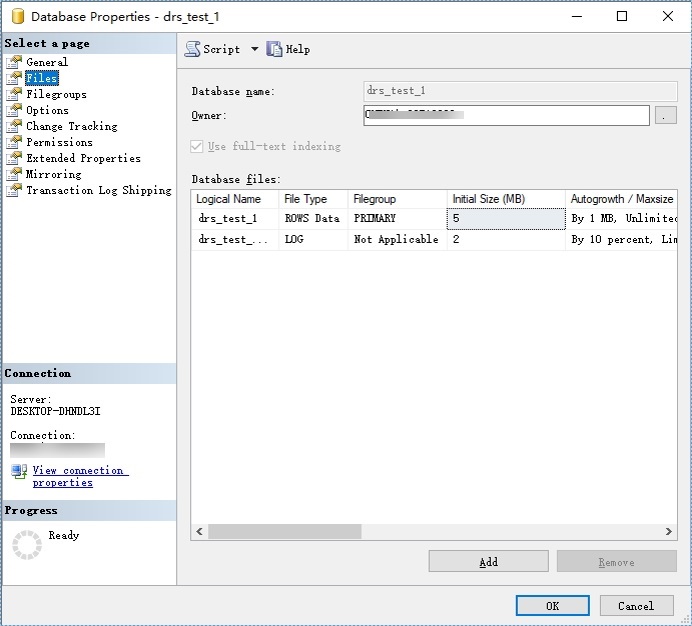 **Figure 6** Checking temporary files