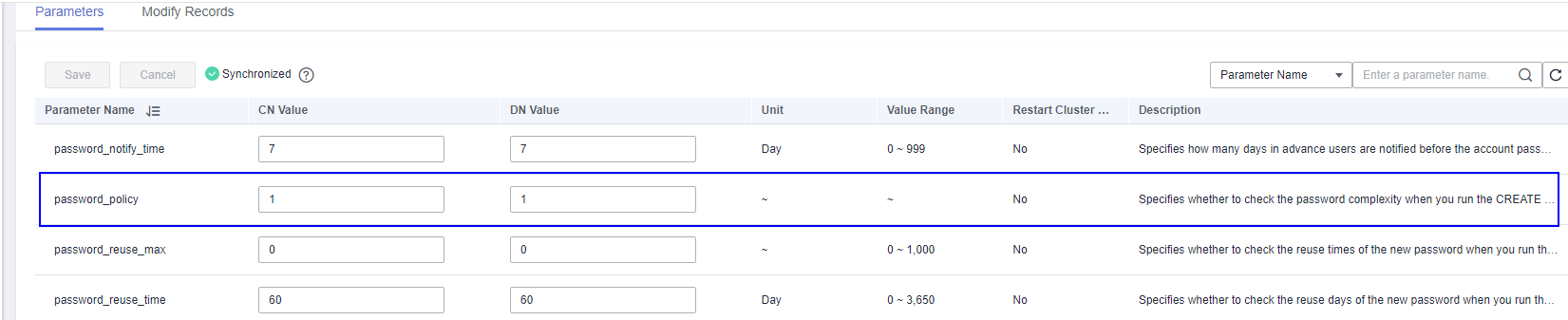 **Figure 1** password_policy