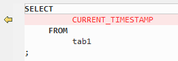 **Figure 2** **Output** - **SYSTIMESTAMP**