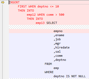 **Figure 9** Input - Insert first