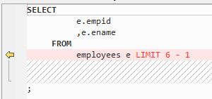 **Figure 4** Output - ROWNUM