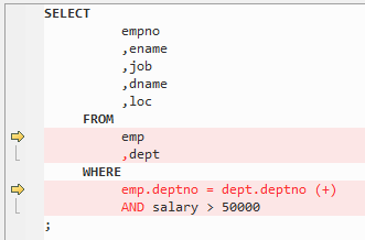 **Figure 1** Input: OUTER JOIN