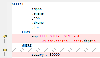 **Figure 2** Output: OUTER JOIN