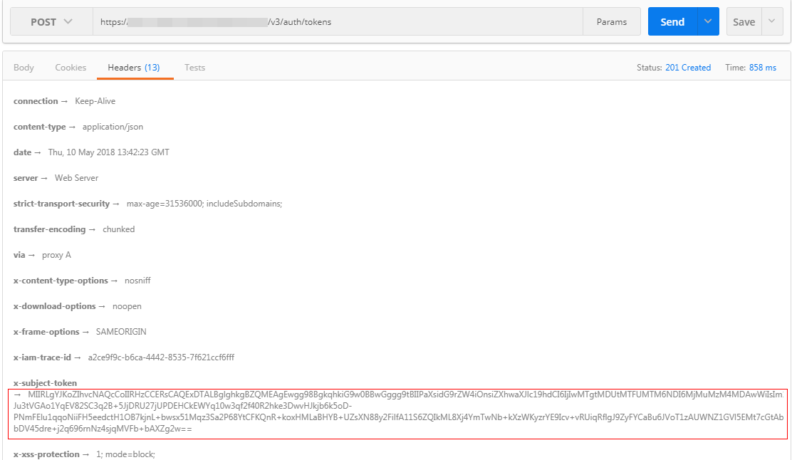 **Figure 1** Obtaining the token