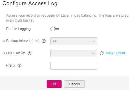 **Figure 1** Configure Access Log