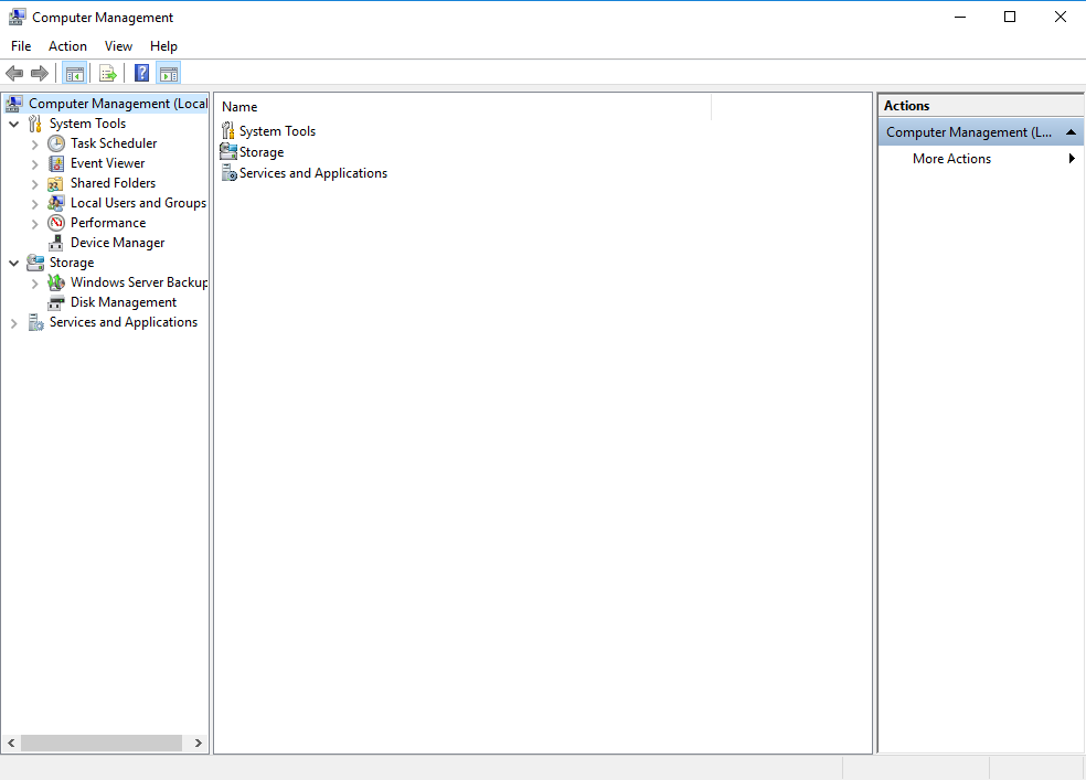 **Figure 2** Computer Management