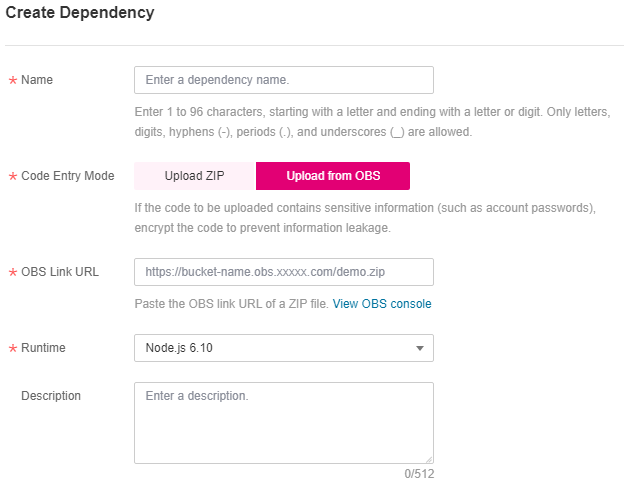 **Figure 2** Selecting a dependency