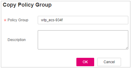 **Figure 3** Creating a policy group