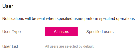 **Figure 3** Specifying users