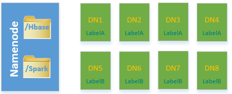 **Figure 1** DataNode partitioning scenario