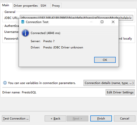 **Figure 2** Configuring parameters on the Main tab in security mode