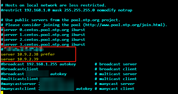 **Figure 1** Adding the Master node IP addresses