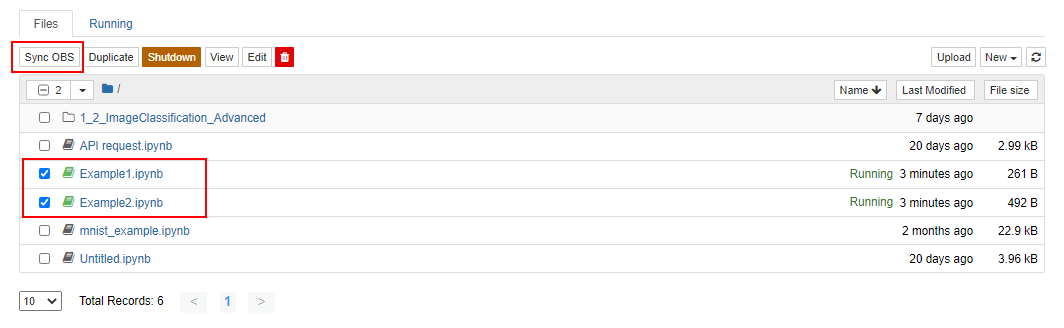 **Figure 1** Using the Sync OBS function