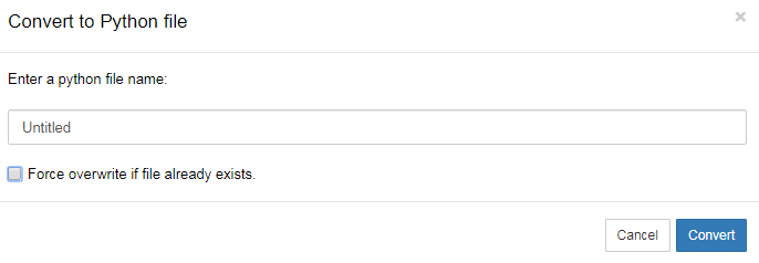 **Figure 1** Setting and saving the configuration