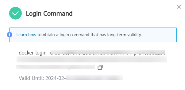 **Figure 1** Login Command