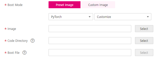 **Figure 1** Creating an algorithm using a preset image with customization