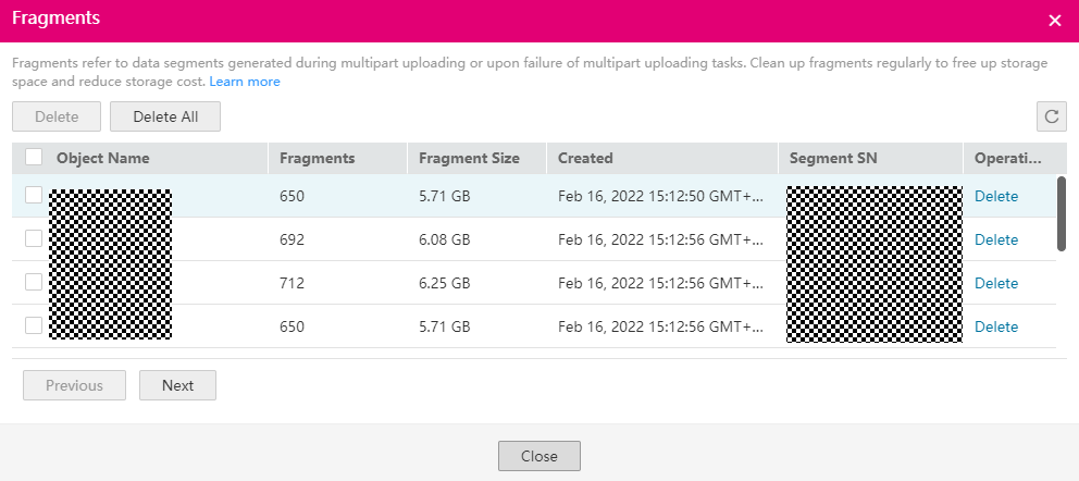 **Figure 1** Fragment management