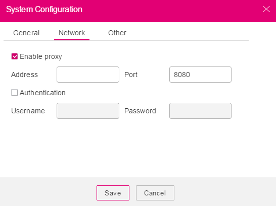**Figure 2** Network configurations