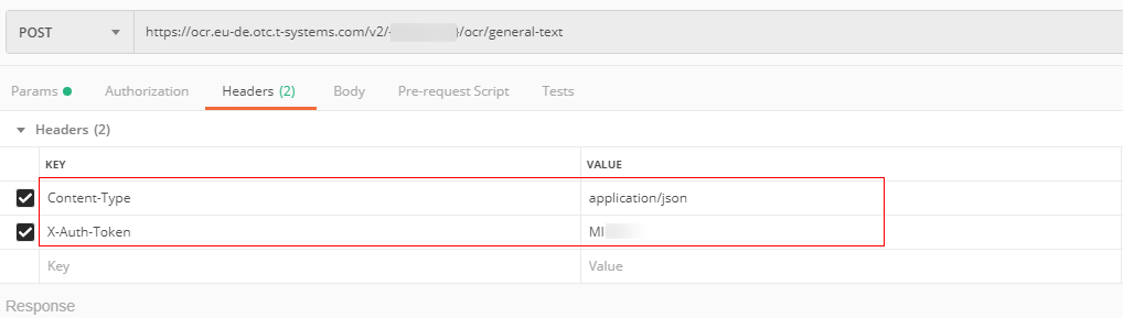 **Figure 5** Request header