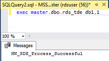 **Figure 1** Enabling TDE