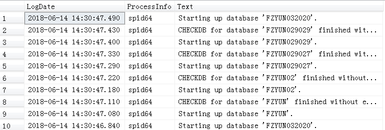 **Figure 1** Example query results