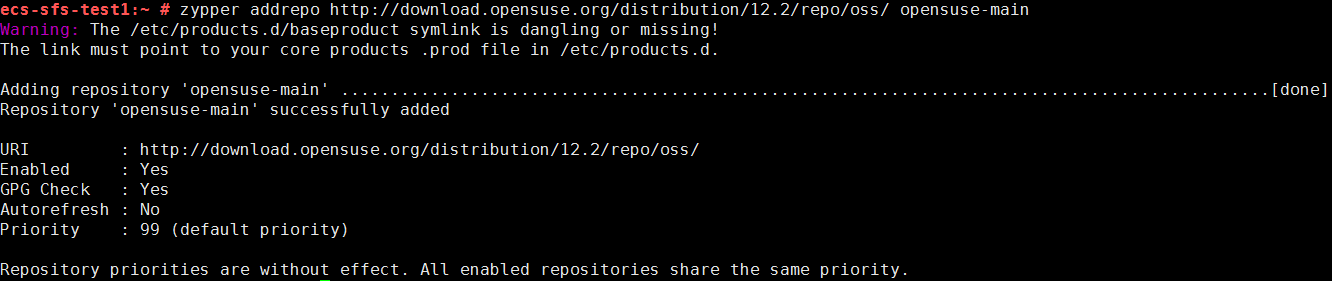 **Figure 5** Adding a software repository