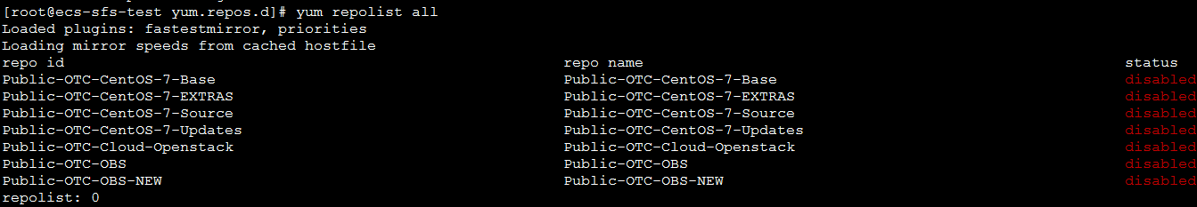 **Figure 1** Checking software repositories