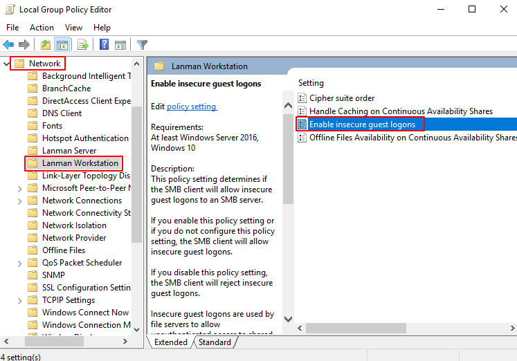 **Figure 3** Locating the option