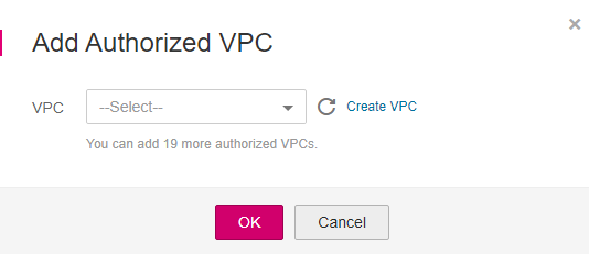 **Figure 1** Adding VPCs