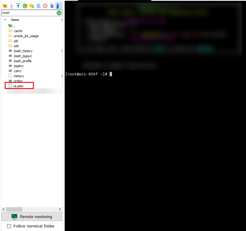 **Figure 1** Importing a certificate
