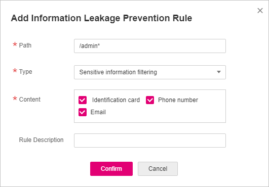 **Figure 2** Sensitive information leakage